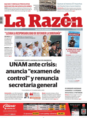 Cover of La Razon de Mexico