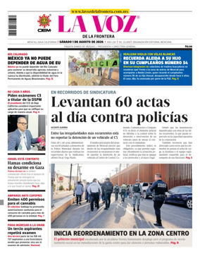 Cover of La Voz de la Frontera