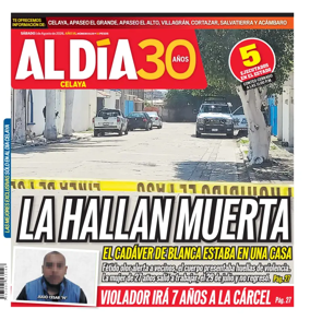 Cover of Periodico Al Dia (Celaya)