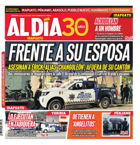 Cover of Periodico Al Dia (Irapuato)