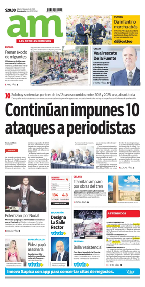 Cover of Periodico AM (Leon)