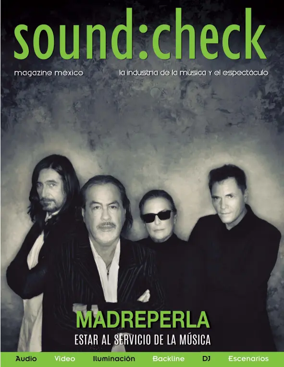 Cover of sound:check magazine mexico