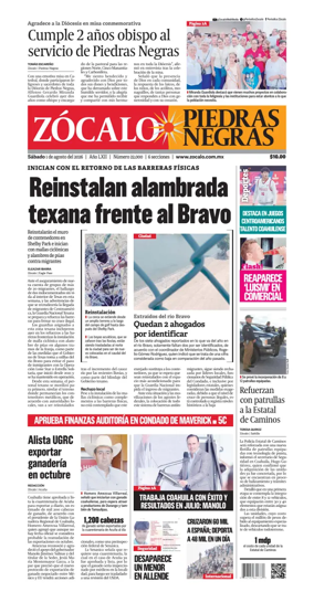 Cover of Zocalo Piedras Negras