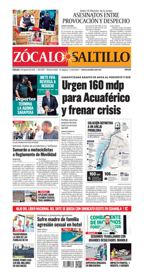 Cover of Zocalo Saltillo