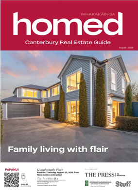 Cover of Homed Canterbury Region