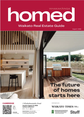Cover of Homed Waikato Region