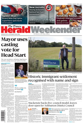 Cover of The Timaru Herald