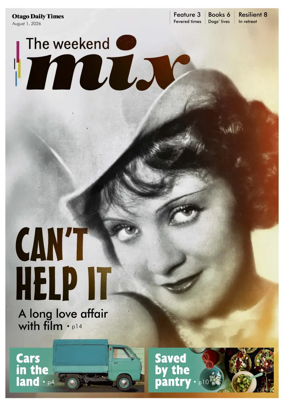 Cover of Otago Daily Times-The Weekend Mix