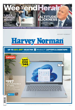 Cover of Weekend Herald