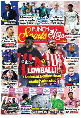 Cover of Punch Sports Extra