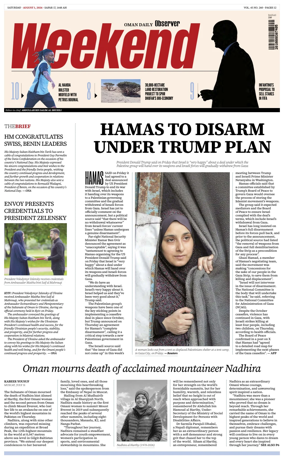 Cover of Oman Daily Observer