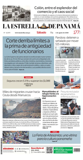 Cover of La Estrella de Panama
