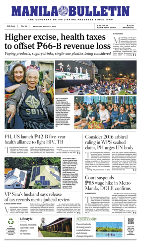 Cover of Manila Bulletin