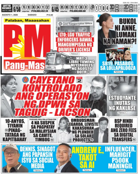 Cover of PM Pang-Masa
