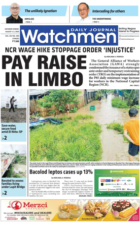 Cover of Watchmen Daily Journal