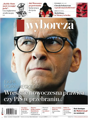 Cover of Gazeta Wyborcza