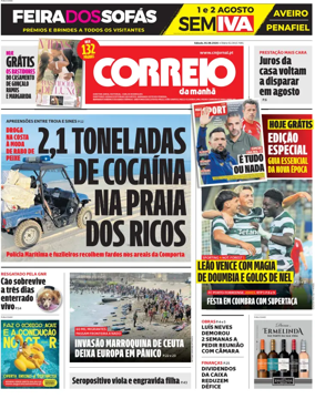Cover of Correio da Manha Weekend