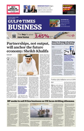 Cover of Gulf Times Business