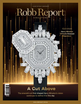 Cover of Robb Report Singapore