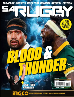 Cover of SA Rugby Mag