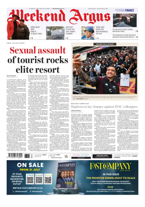 Cover of Weekend Argus (Saturday Edition)