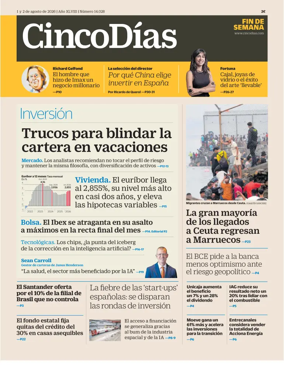 Cover of Cinco Dias