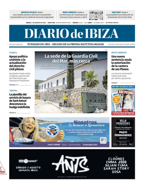 Cover of Diario de Ibiza