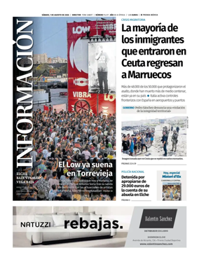 Cover of Diario Informacion (Elche y Vega Baja)