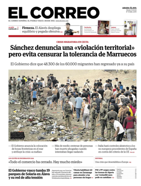 Cover of EL Correo (Alava)