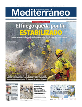 Cover of El Periodico Mediterraneo