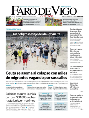 Cover of Faro de Vigo (Ourense)