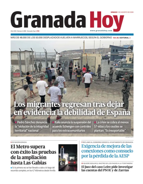 Cover of Granada Hoy
