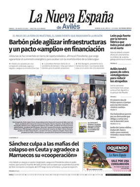 Cover of La Nueva Espana (Aviles)