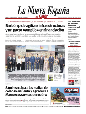 Cover of La Nueva Espana (Gijon)