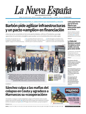 Cover of La Nueva Espana (Oviedo)