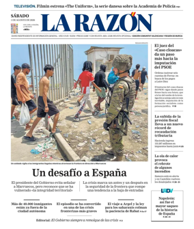 Cover of La Razon (Levante)