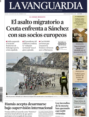 Cover of La Vanguardia (1st Edition)