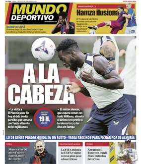 Cover of Mundo Deportivo (Bizkaia-Araba)