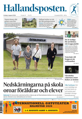 Cover of Hallandsposten