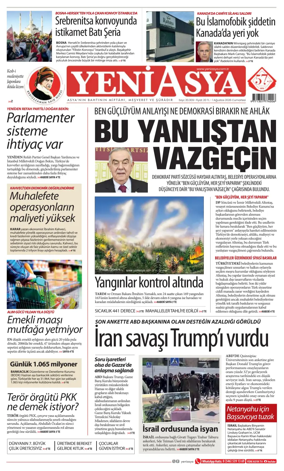 Cover of Yeni Asya