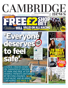 Cover of Cambridge News