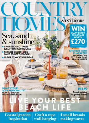 Cover of Country Homes & Interiors