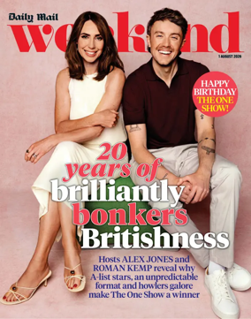 Cover of Daily Mail Weekend Magazine