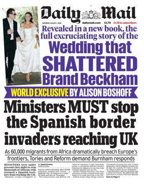 Cover of Daily Mail