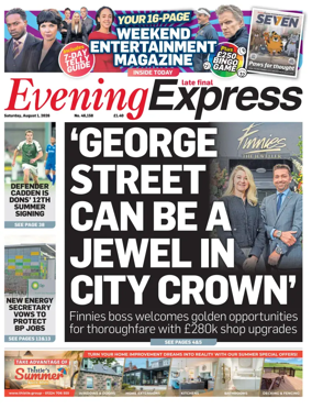 Cover of Evening Express
