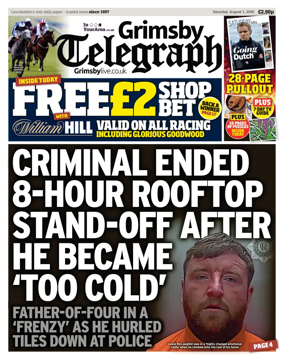Cover of Grimsby Telegraph