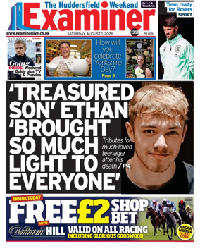 Cover of Huddersfield Daily Examiner