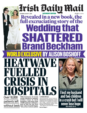 Cover of Irish Daily Mail