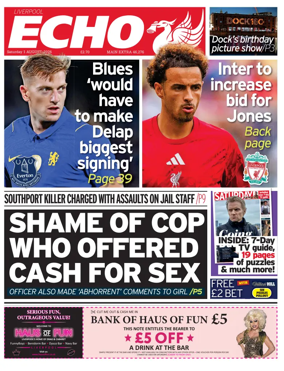 Cover of Liverpool Echo