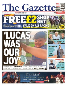 Cover of Teesside Evening Gazette